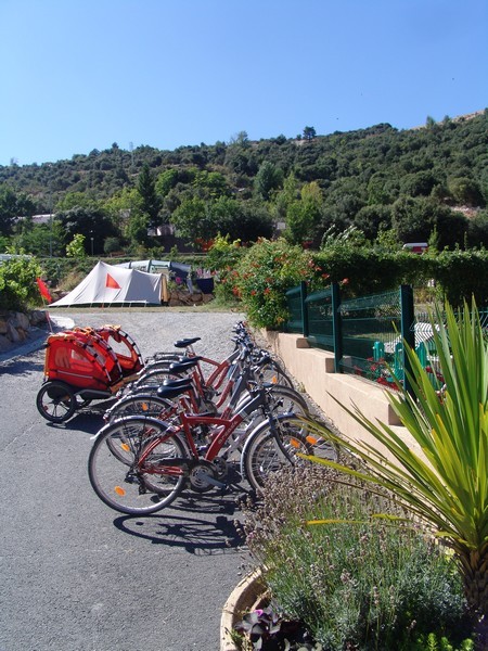 Vélos en location au camping
