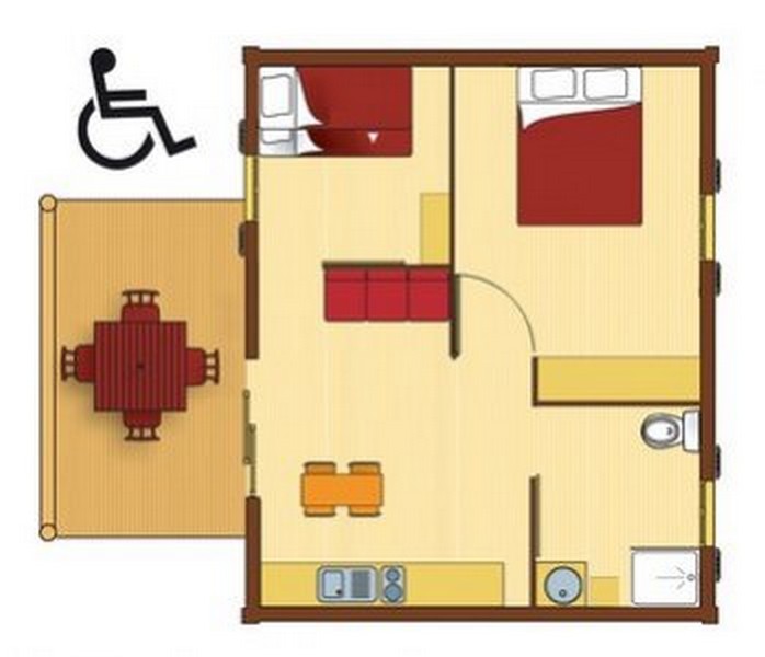 Plan du Chalet Kirsh